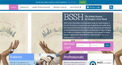 Desktop Screenshot of bssh.ac.uk